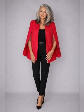 The Power Cape Blazer